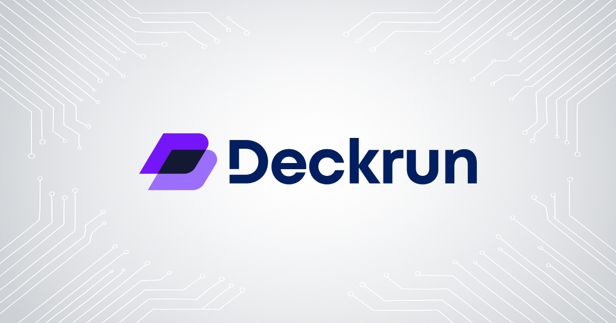 Quickstart - Docs - Deckrun